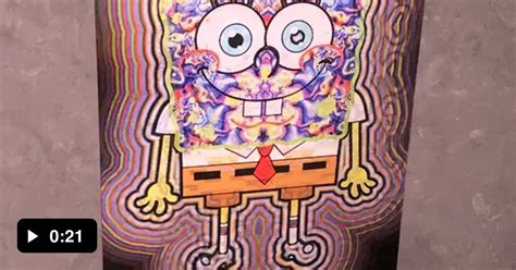 Trippy spongebob - 9GAG