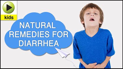 Kids Health: Diarrhea - Natural Home Remedies for Diarrhea - YouTube