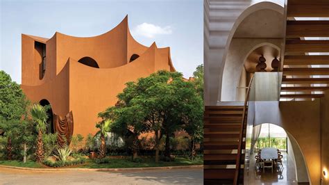 Sanjay Puri Architects replicates arched walls in this inward-looking house in India