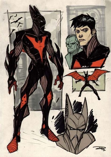 Seduced by the New...: Batman Beyond Concept Art