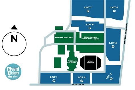 At&T Stadium Parking Map - California southern Map