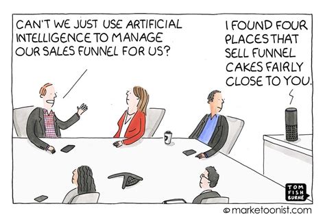 marketoonist on artificial intelligence Marketing Jokes, Digital ...