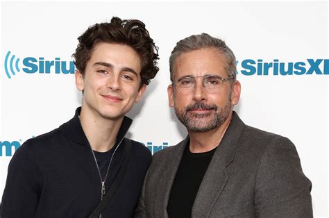 Timothée Chalamet Had To Tell Steve Carell He's Become A "Sex Icon"