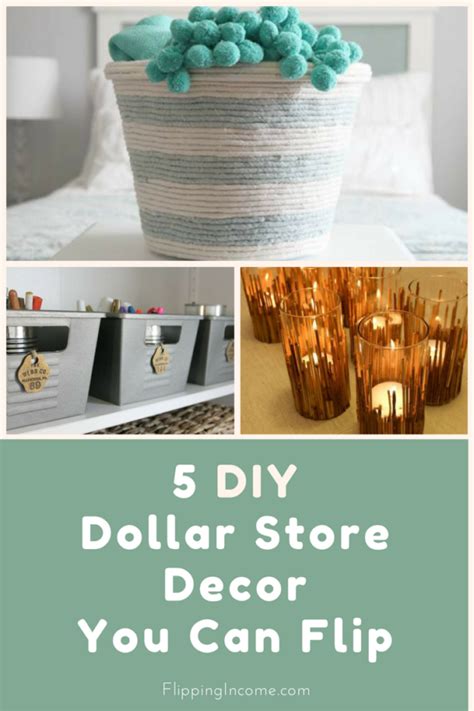 5 DIY Dollar Store Decor You Can Flip - FlippingIncome.com