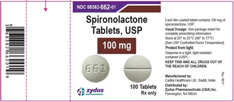 SPIRONOLACTONE 25mg TABLETS