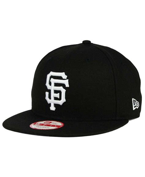 Lyst - Ktz San Francisco Giants B-dub 9fifty Snapback Cap in Black for Men