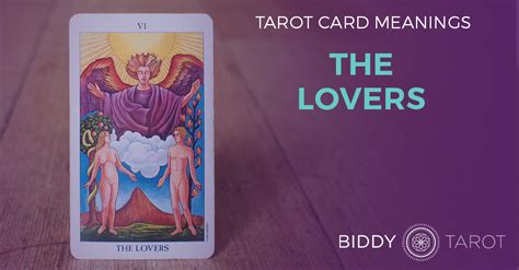 The Lovers Tarot Card Meanings | Biddy Tarot