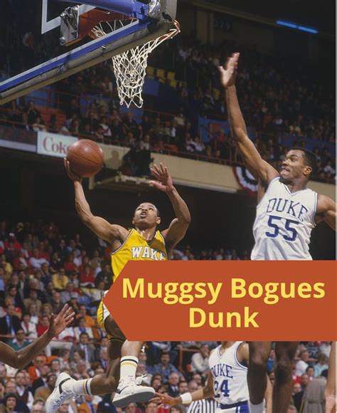 Muggsy Bogues Dunk - Shortest Player Could Actually Dunk?