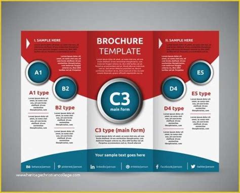 Free Printable Tri Fold Brochure Templates Of 11 Education Tri Fold Brochures Design Templates ...