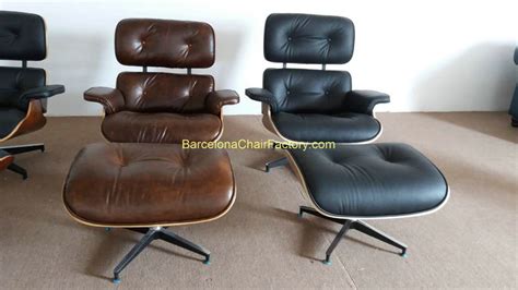 Dimensions of Eames Lounge Chair in regular size and taller size