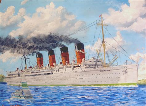 RMS Mauretania, 1933 by rhill555 on DeviantArt