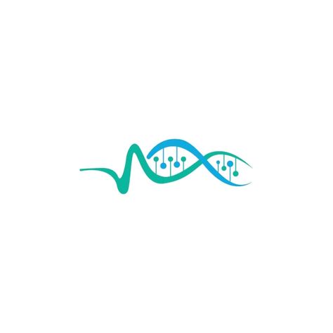 Premium Vector | DNA Helix logo