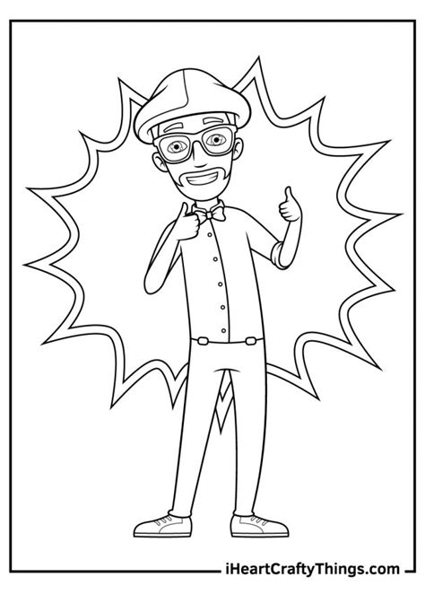 blippi coloring pages printable - Coloring Pages