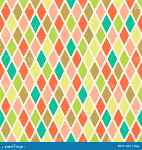 Rhombus Seamless Pattern Stock Images - Image: 27015354