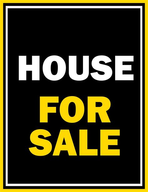 Editable House For Sale Sign Template | FREE Download in 2022 | For sale sign, Sign templates ...