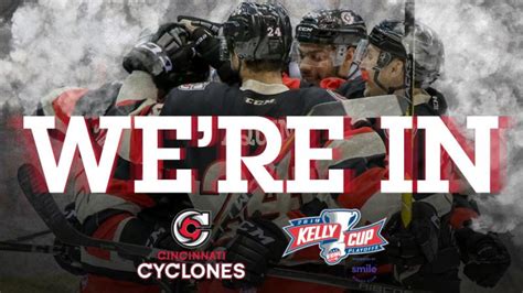 CYCLONES CLINCH SPOT IN 2019 KELLY CUP PLAYOFFS - Cincinnati Cyclones