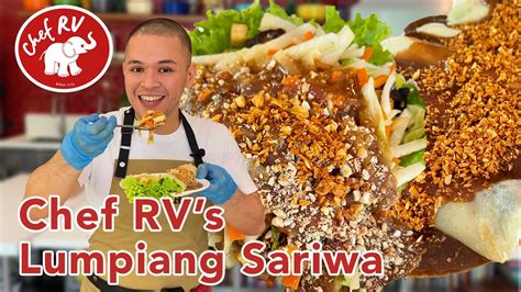 Chef RV Manabat - LUMPIANG SARIWA (Fresh Lumpia)