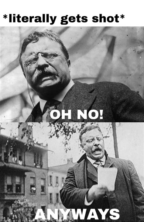 Theodore Roosevelt : HistoryMemes | History jokes, Funny relatable ...