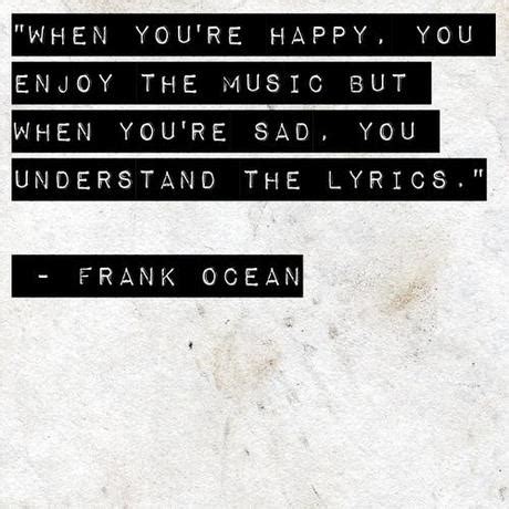 Frank Ocean Quotes - Paperblog