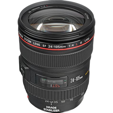 Canon EF 24-105mm f/4L IS USM Lens 0344B002 B&H Photo Video