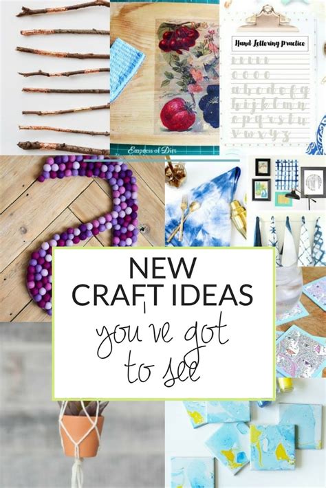 15 New Craft Ideas that you NEED to Try - The Crazy Craft Lady