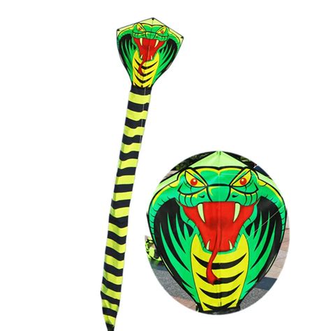 Hot Selling Children Kite Large Snake Cobra Kite With Handle Line Bird ...