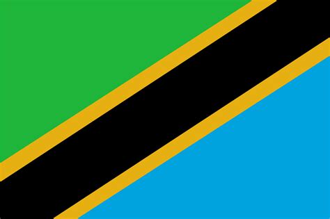 NATIONAL FLAG OF TANZANIA | The Flagman