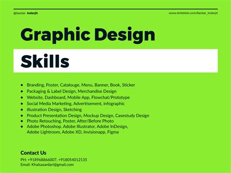 Graphic Design Skill Banner Design :: Behance