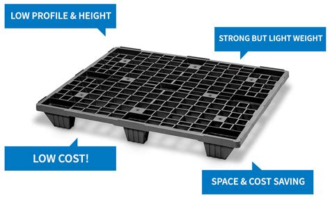 New low-cost dispatch plastic pallet | Go Plastic Pallets