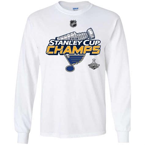 St Louis Blues Stanley Cup Champions 2019 Long Sleeve Shirt