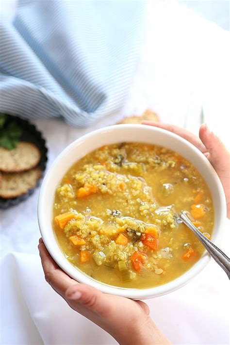 Healing Slow Cooker Rice Soup With Vegetables - Delightful Mom Food