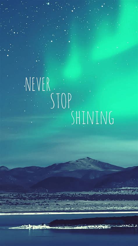 Never Stop Shinning iPhone, Starry Night HD phone wallpaper | Pxfuel