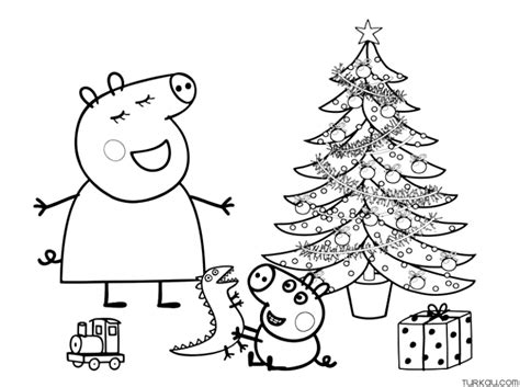 Peppa Pig Friends Coloring Page » Turkau