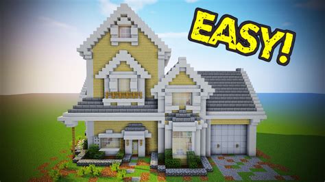 Minecraft - Suburban House Tutorial (Minecraft House) - YouTube