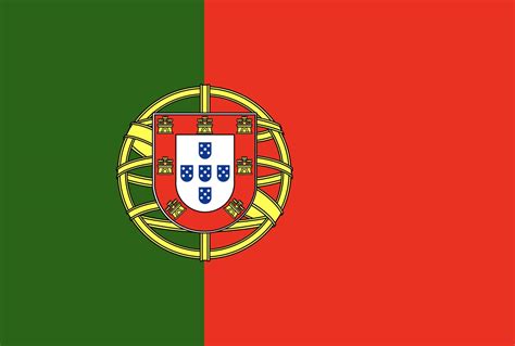 Portugal flag vector in official color and proportion correctly 7686716 ...