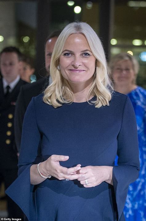 Crown Princess Mette-Marit of Norway smells a can of 'invisible silence' in Frankfurt | Daily ...