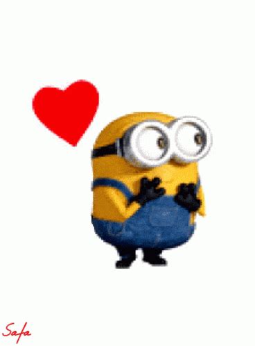 Minion Heart GIF - Minion Heart - Discover & Share GIFs in 2022 ...