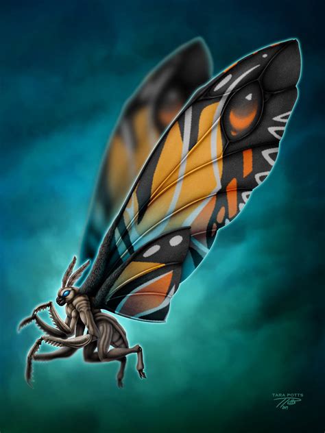 Mothra 2019 by DragonosX on DeviantArt