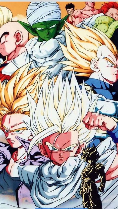 Dragonball Cell Saga, cell saga, gohan, supersaiyan, trunks, vegeta, HD phone wallpaper | Peakpx