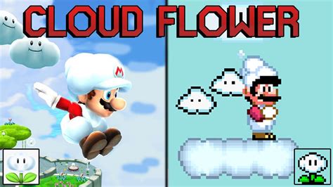 What If We Had the Cloud Flower Power-Up? - Mario Multiverse - YouTube