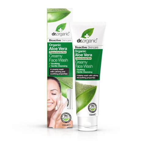 Dr Organic Face Wash Aloe Vera ingredients (Explained)