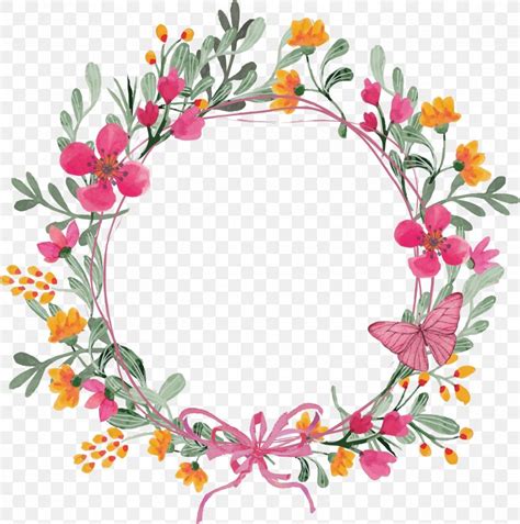 Flower Garland, PNG, 2786x2808px, Wreath, Android, Branch, Cut Flowers, Decor Download Free