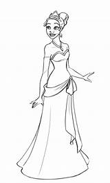 Printable Tiana Coloring Pages sketch template
