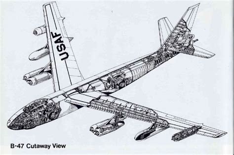 Pin on # - B - US - B-47 - Boeing B-47 Stratojet