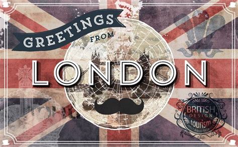 Create a Vintage London Postcard Design - Design Cuts