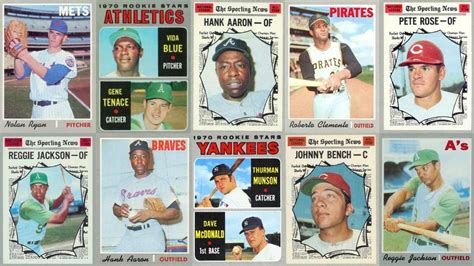 10 Most Valuable 1970 Topps Baseball Cards - Old Sports Cards