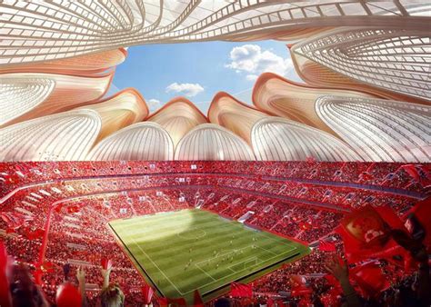 China Is Building The World's Largest Football Stadium In The Shape Of A Lotus | Curly Tales