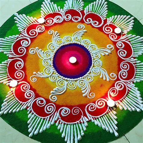 Easy Simple Rangoli Designs - SATMMER