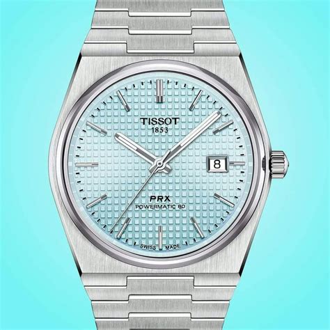 Ice blue Tissot PRX | WatchCrunch