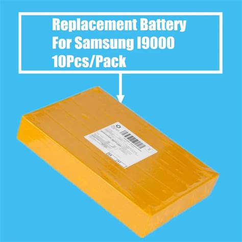 10Pcs/Pack 1650mah Replacement Battery for Samsung Galaxy S1 I9000 High Quality-in Mobile Phone ...